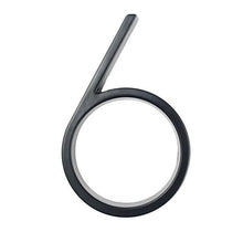 Load image into Gallery viewer, Floating House Numbers - Black 125mm - Floating House Numbers
