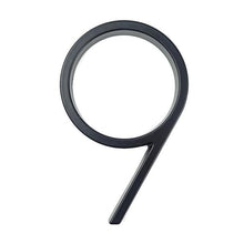 Load image into Gallery viewer, Floating House Numbers - Black 125mm - Floating House Numbers
