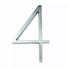 Load image into Gallery viewer, Floating House Numbers - Silver 125mm - Floating House Numbers
