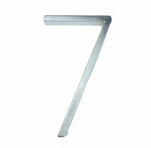 Load image into Gallery viewer, Floating House Numbers - Silver 125mm - Floating House Numbers
