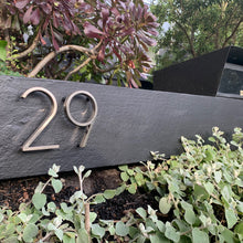 Load image into Gallery viewer, Floating House Numbers - Silver 125mm - Floating House Numbers
