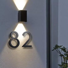 Load image into Gallery viewer, Floating House Numbers - Black 155mm - Floating House Numbers
