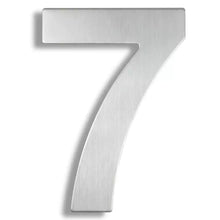 Load image into Gallery viewer, Floating House Number - Stainless Steel 300mm
