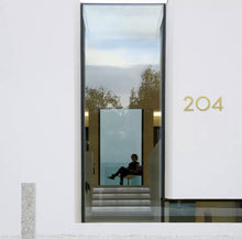 Load image into Gallery viewer, Floating House Numbers - Golden 155mm - Floating House Numbers
